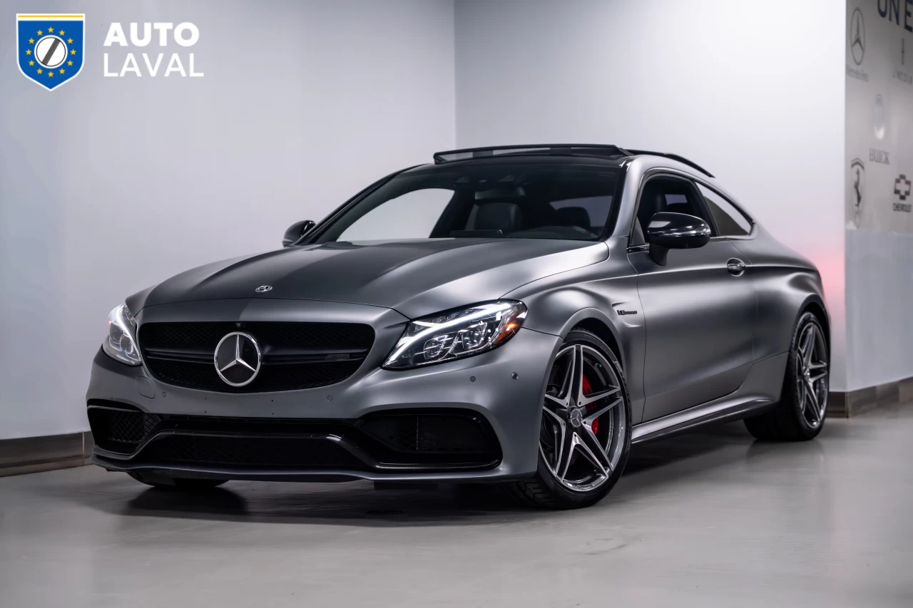 2018 Mercedes-Benz C-Class AMG C 63 S Coupe Designo Selenite Grey Main Image
