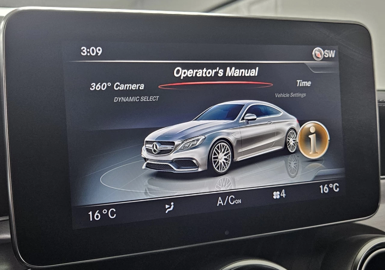 2018 Mercedes-Benz C-Class AMG C 63 S Coupe Designo Selenite Grey Main Image