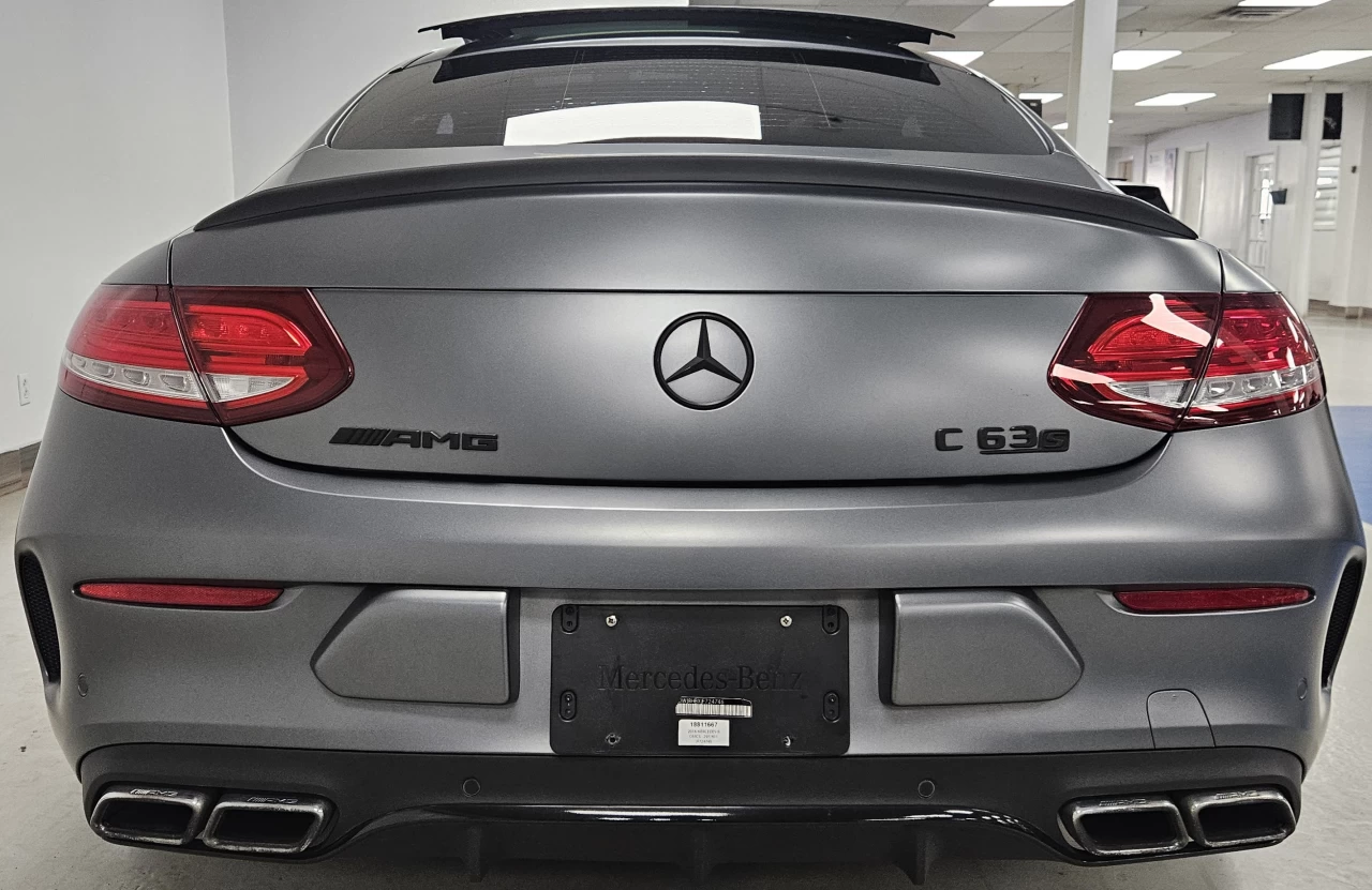 2018 Mercedes-Benz C-Class AMG C 63 S Coupe Designo Selenite Grey Main Image