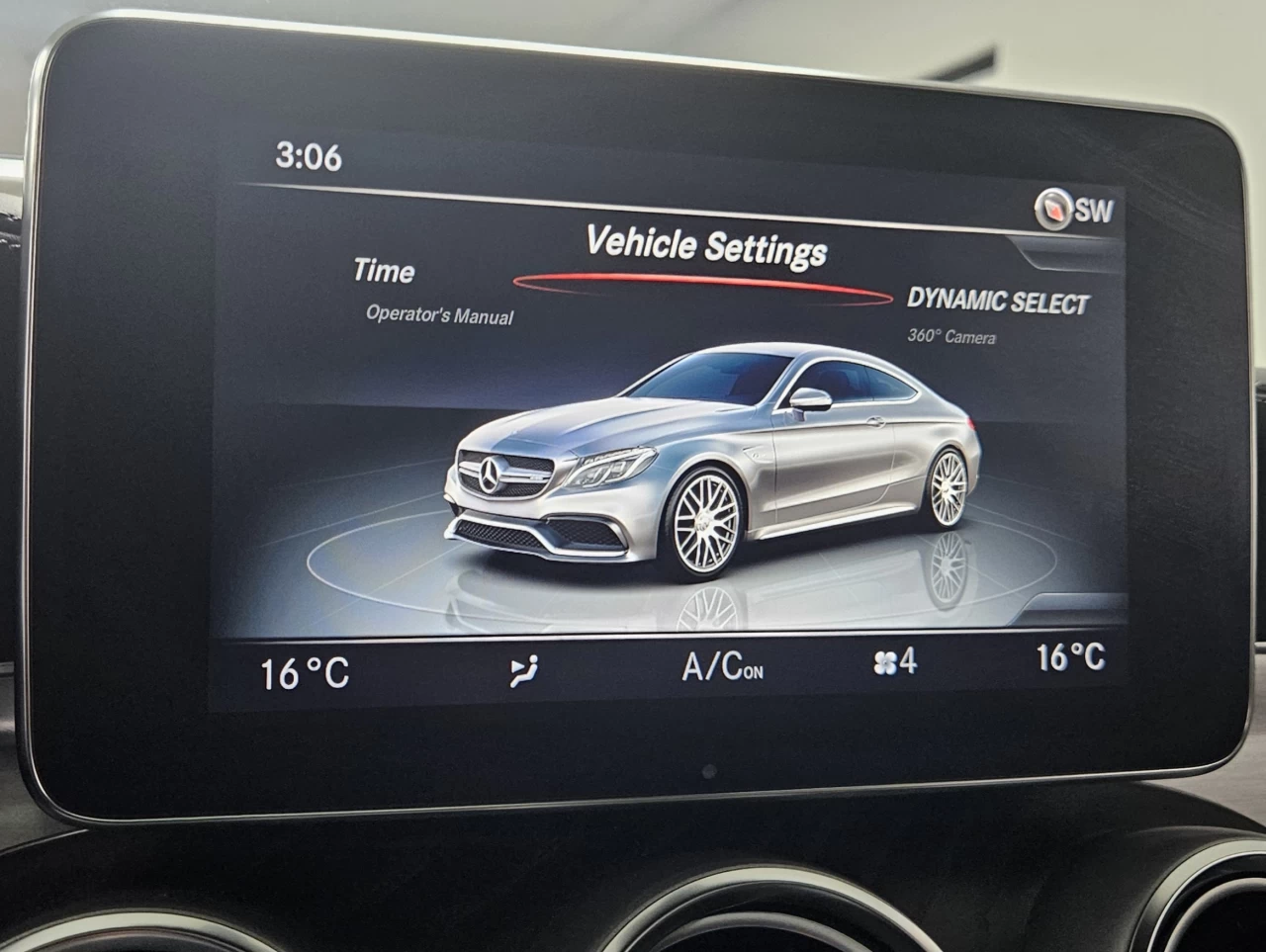 2018 Mercedes-Benz C-Class AMG C 63 S Coupe Designo Selenite Grey Main Image