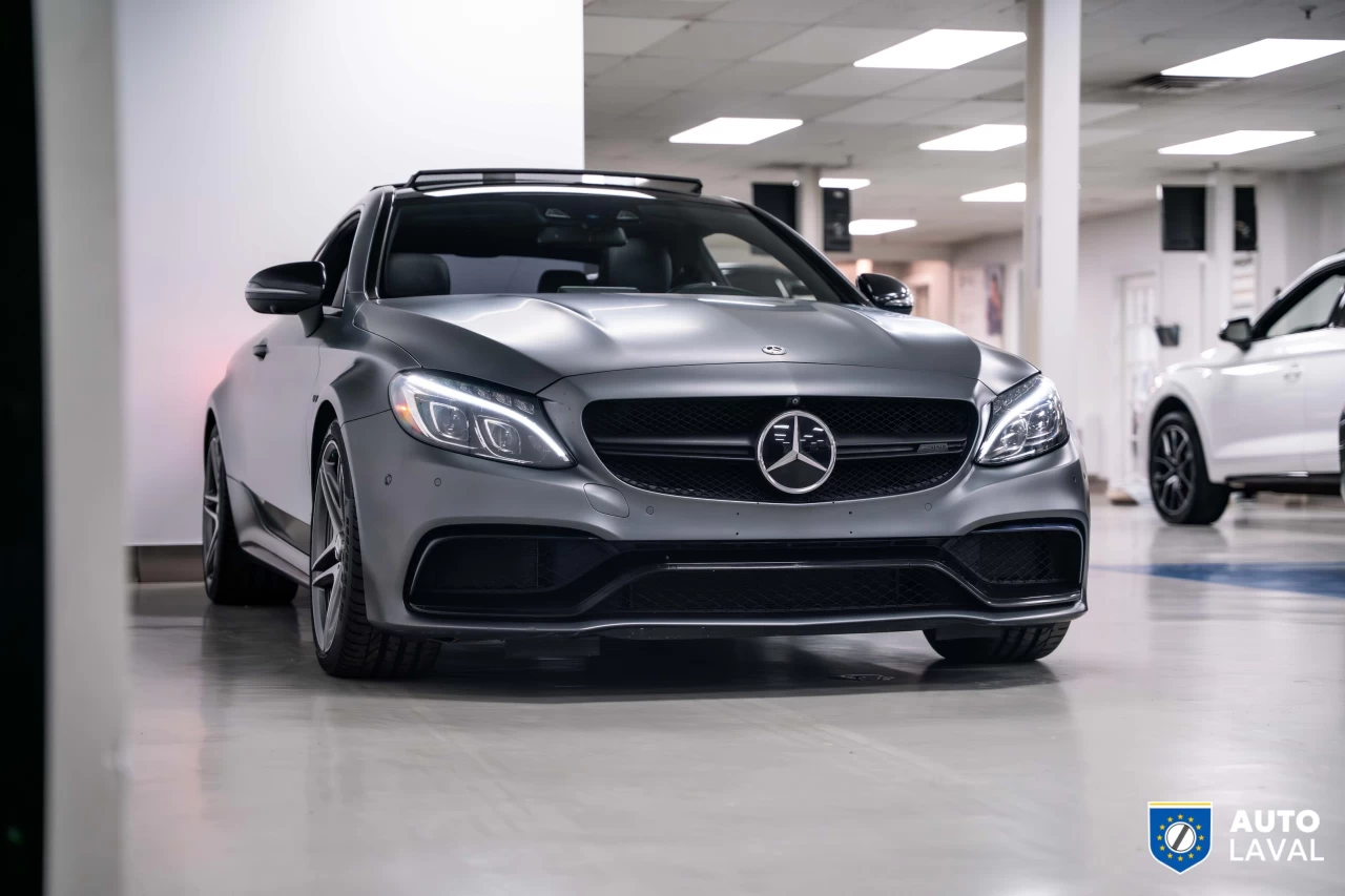 2018 Mercedes-Benz C-Class AMG C 63 S Coupe Designo Selenite Grey Main Image