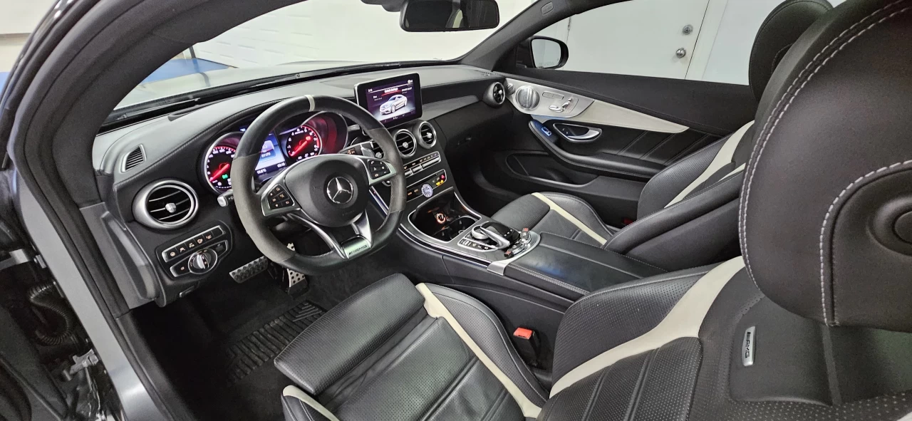 2018 Mercedes-Benz C-Class AMG C 63 S Coupe Designo Selenite Grey Main Image