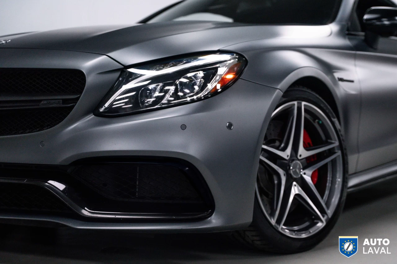2018 Mercedes-Benz C-Class AMG C 63 S Coupe Designo Selenite Grey Main Image