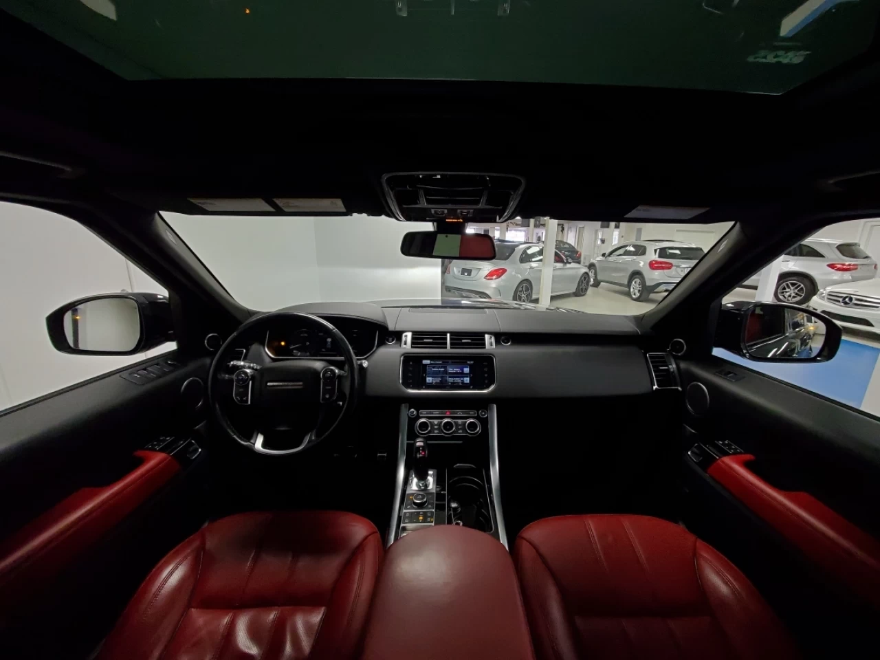 2016 Land Rover Range Rover Sport V8 SC Dynamic - FULL BLACK/RED - LOW KM - 510HP! Main Image