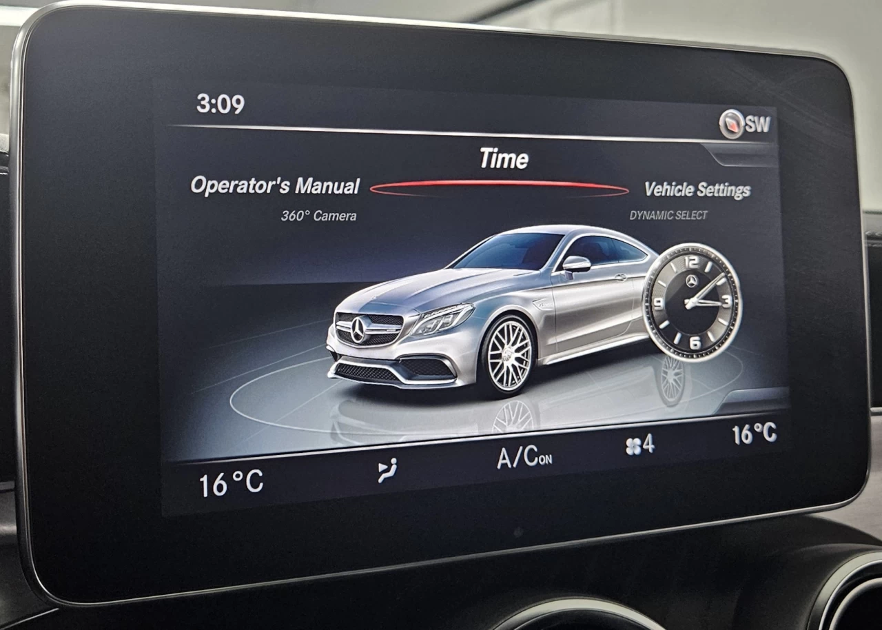 2018 Mercedes-Benz C-Class AMG C 63 S Coupe Designo Selenite Grey Main Image