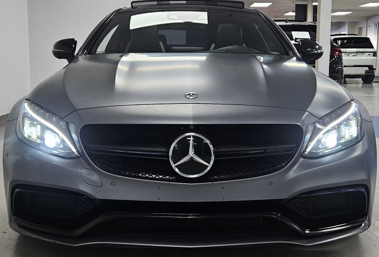 2018 Mercedes-Benz C-Class AMG C 63 S Coupe Designo Selenite Grey Main Image