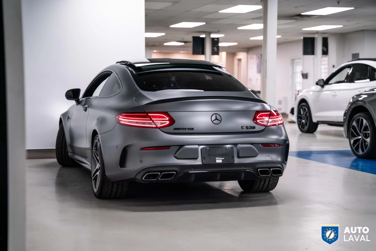 2018 Mercedes-Benz C-Class AMG C 63 S Coupe Designo Selenite Grey Image principale