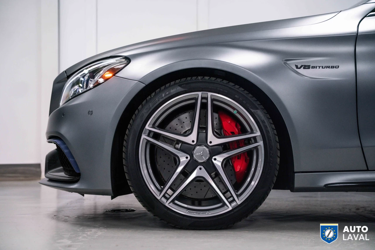 2018 Mercedes-Benz C-Class AMG C 63 S Coupe Designo Selenite Grey Image principale