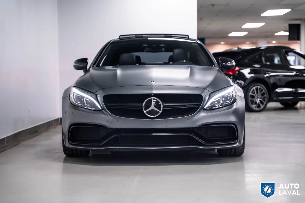 2018 Mercedes-Benz C-Class AMG C 63 S Coupe Designo Selenite Grey Image principale