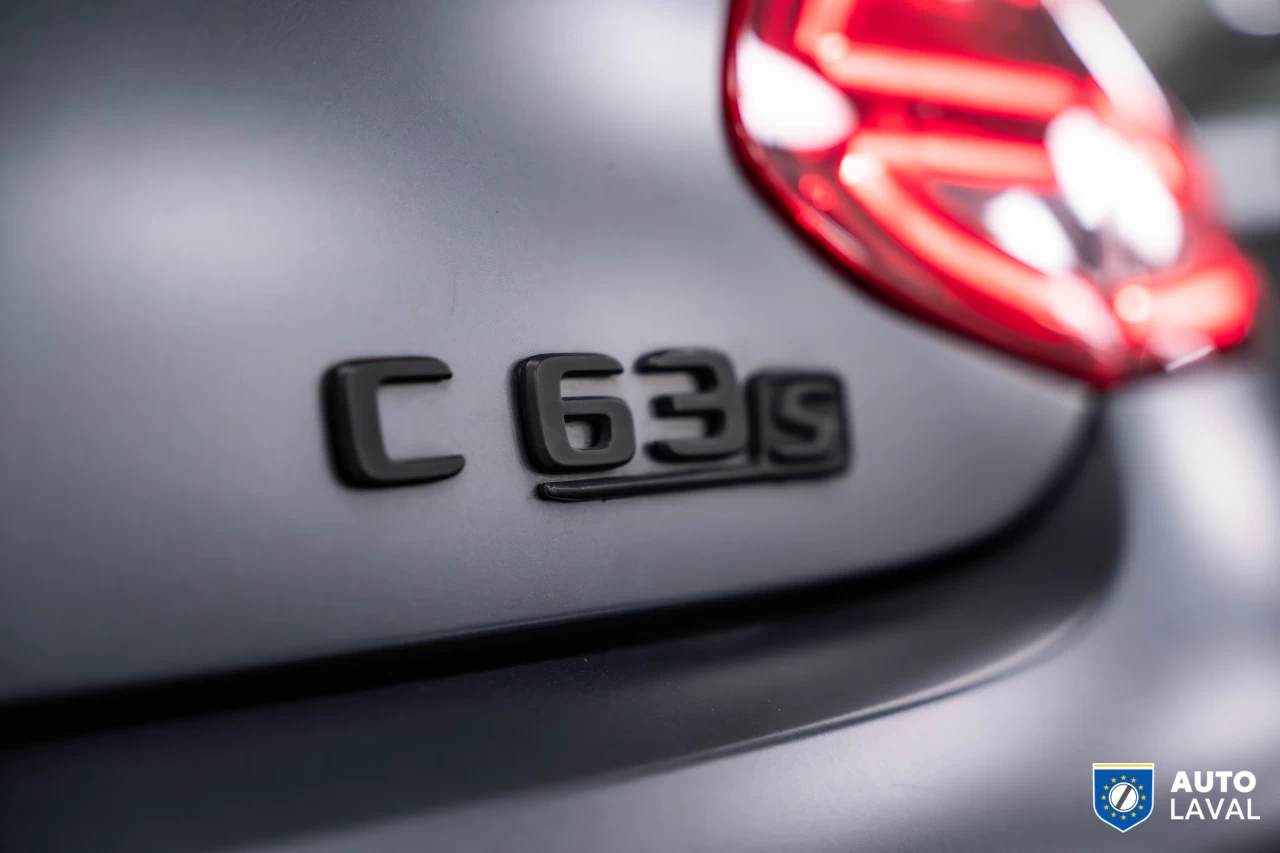 2018 Mercedes-Benz C-Class AMG C 63 S Coupe Designo Selenite Grey Image principale