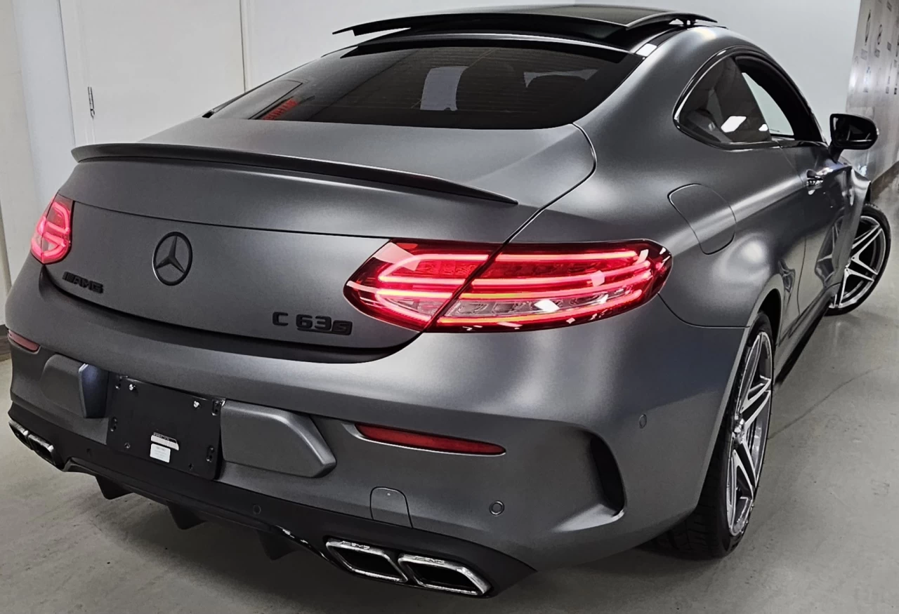 2018 Mercedes-Benz C-Class AMG C 63 S Coupe Designo Selenite Grey Image principale