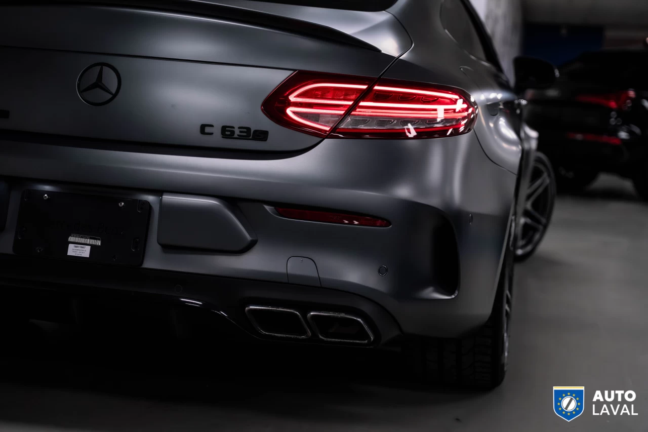 2018 Mercedes-Benz C-Class AMG C 63 S Coupe Designo Selenite Grey Main Image