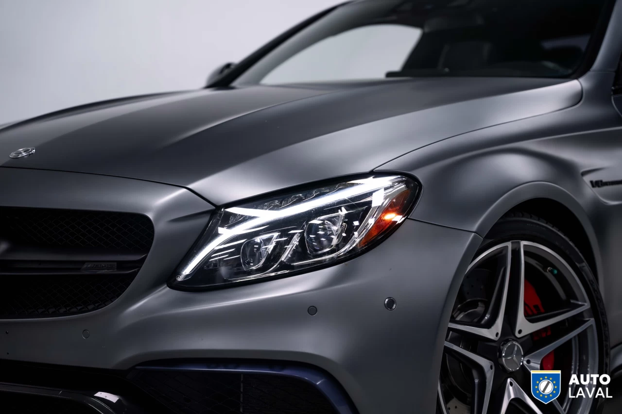 2018 Mercedes-Benz C-Class AMG C 63 S Coupe Designo Selenite Grey Image principale