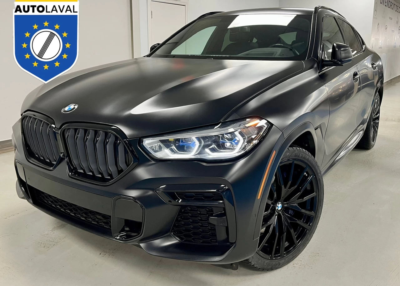 2023 BMW X6 **SOLD** MSPORT-FROZEN BLACK METALLIC Main Image