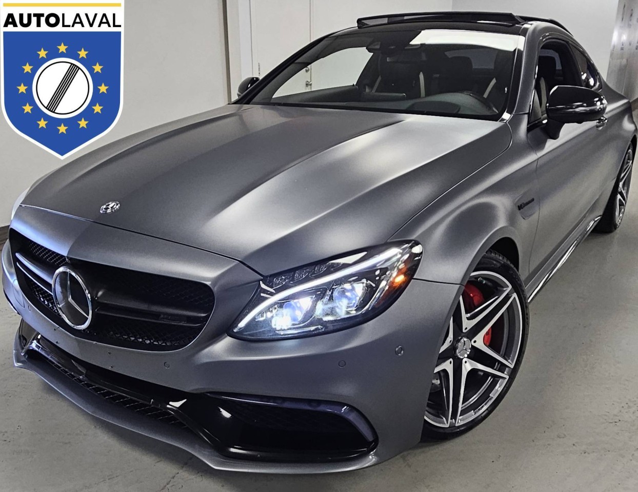 Mercedes-Benz 2018 C-Class AMG C 63 S Coupe Designo Selenite Grey